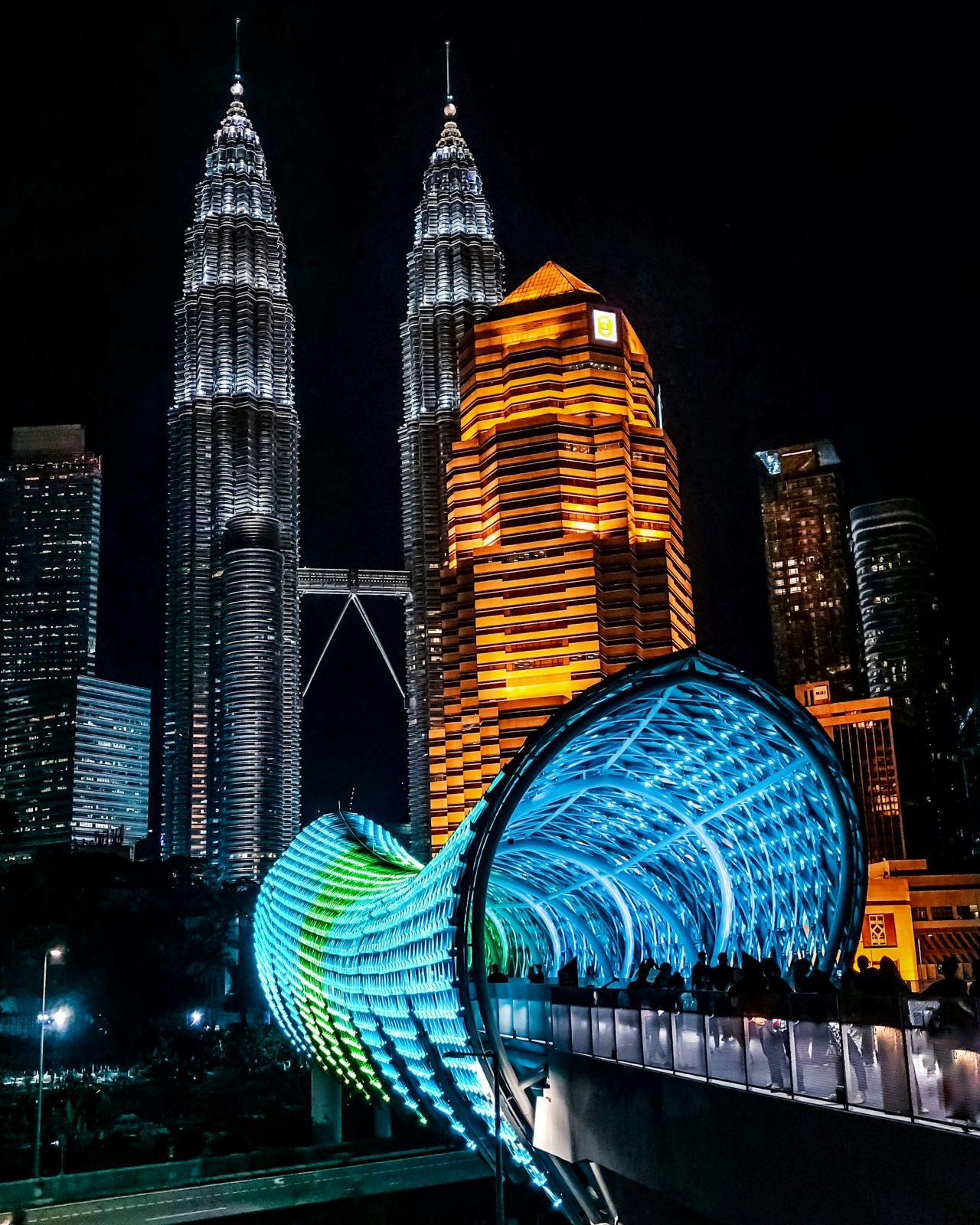View of the KLCC skyline, Kuala Lumpur, Malaysia